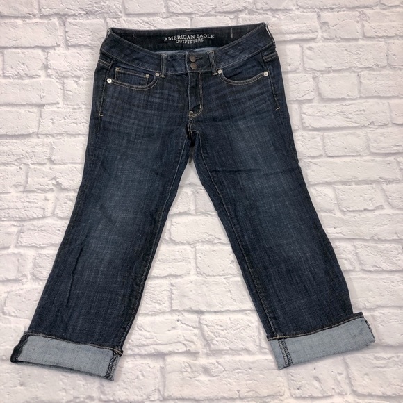American Eagle Artist Crop Jeans